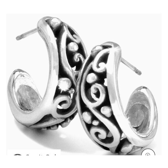 Brighton Jewelry - Brighton Love Affair Hoop Post Earrings